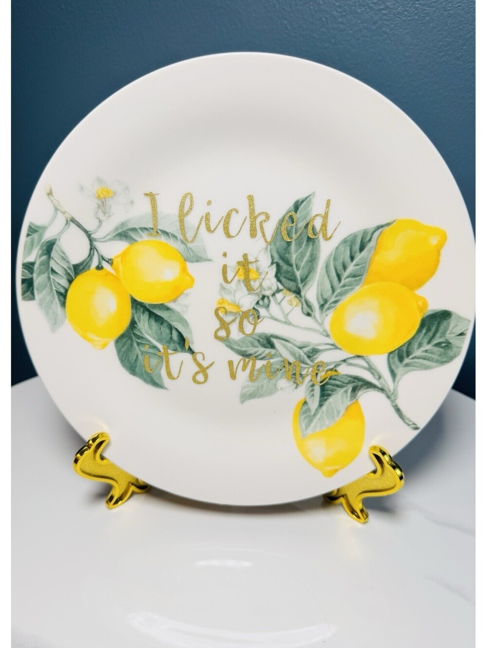 Handmade Gift Funny Humor Unique Present Novelty Antique Plate Collectable